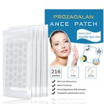 Spot Patches, 216pcs Invisible Hydrocolloid Pimple Patches, Effectively Relieve Common Spot Patches for Face, Facial Care, Suitable for All Skin