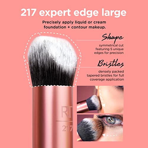 Real Techniques Artist Essentials Complete Face Makeup Brush Set for Makeup Artist Inspired Looks
