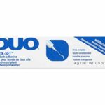DUO Quick-Set Lash Adhesive Clear 14g Applies White Dries Clear Sets In Seconds Long-Lasting All-Day Wear Water Resistant Strip And Individual La