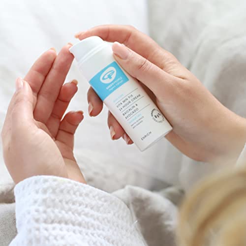 Green People Vita Min Fix 24-Hour Cream 50ml | Natural & Organic Face Cream | Day & Night Moisturiser with Squalane for Normal & Dry Skin | Parab