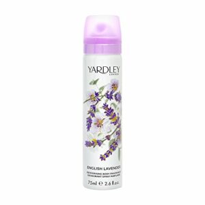 Yardley London English Lavender Body Spray, 75ml, Pack of 1