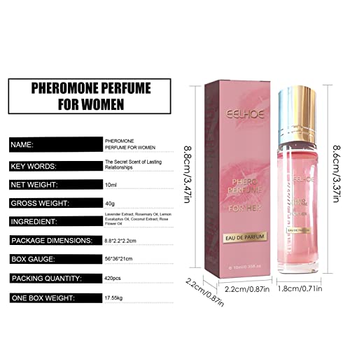 Venoms Pheromone Perfume, 10ml Pheromone Perfume for Women Men, Long Lasting Pheromone Perfume, Body Essential Oil Perfume Unisex Spray Pheromone