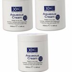 XBC SLS Aqueous Body Cream Dry Skin Moisturiser Cream 500 ml X 3