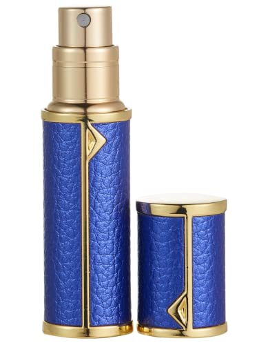 AsaNana Perfume Atomiser, Refillable & Travel Size Perfume Bottle, Leaking Proof,Bottom Pump without Funnel, Luxurious Small women and men, 5ml (