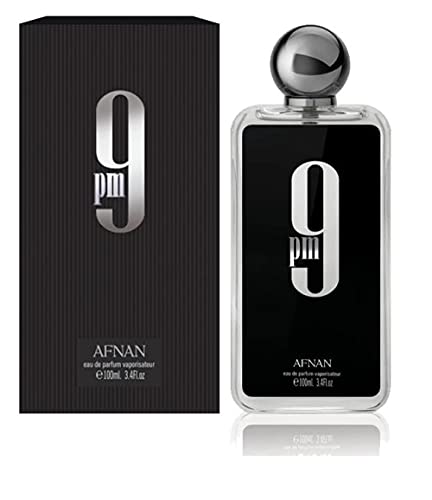 Afnan 9pm - Eau De Parfum – For Men and Women – Fruity, Floral and Spicy Fragrance – Orange Blossom, Lily of the Valley, Amber, Vanilla, Tonka Be