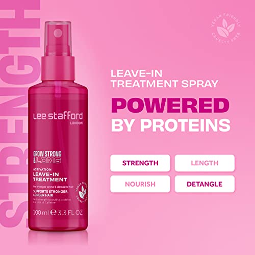 Lee Stafford Grow Strong & Long Activation Leave-In Treatment Spray for Hair Growth | 100 ML