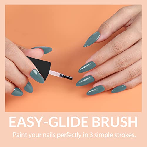 PYRRLA Lazy Afternoon Gel Nail Polish Set of 6 Colors, Soak Off Gel Polishes for Long-lasting & Smooth Finish, Easy-to-use Gel Nail Kit for Salon