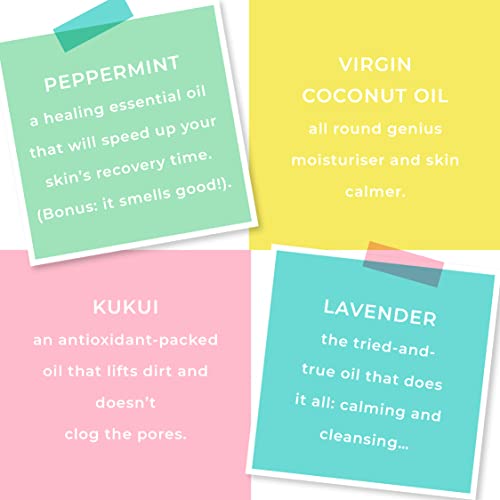 Spots & Stripes - Skin Goals Gentle Cleansing Lotion for Girls, the Perfect Starter Face Wash for Teen and Young Skin, Super-Gentle, Combats Blem