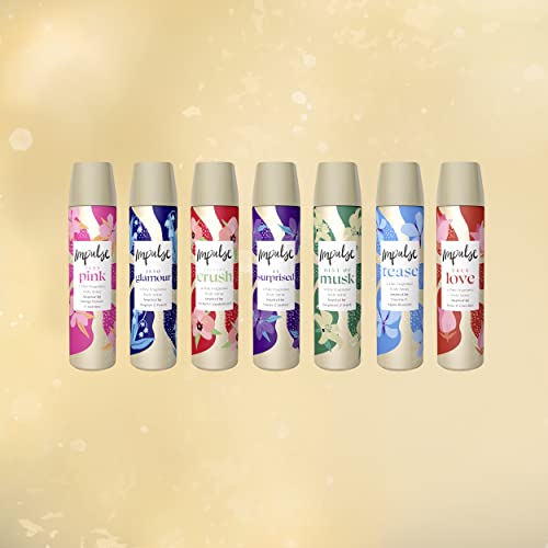 Impulse Be Surprised sensual and exotic Body Spray for a perfect all-over fragrance 75 ml