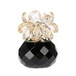 Eau de Toilette for Women, Lady Flower Fruity Fragrance Perfume Long Lasting Fresh Spray Perfume 60ml, Black