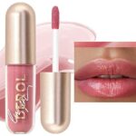 Lip Plumper,Plumping Lip Gloss,Lip Gloss Plumper,Ginger Lip Stain Long Lasting,Liquid Blush Lip Oil Tinted Lip Balm,Lip Plumper Gloss Long Lastin