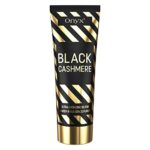 Onyx Black Cashmere Sunbed Cream with Bronzer - Natural Bronzing Blend for Dark Tan Results - Tinted Moisturiser for Skincare Routine & Anti-Cell