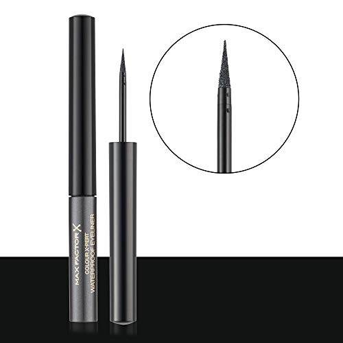 Max Factor Colour X-Pert Waterproof Eyeliner, 2 Metallic Anthracite