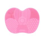 Lmyzcbzl Makeup Brush Cleaning Mat, Silicone Cleaning Mat, Silicone Makeup Brush Cleaning Mat, Portable Makeup Brush Cleaning Pad, Washing Tool f