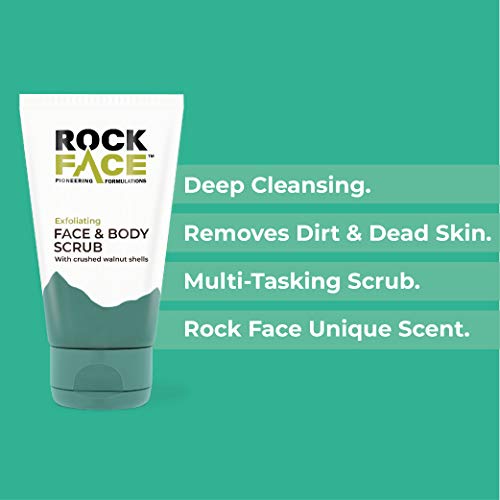 Rockface Mens Face Scrub, 150ml, Pack of 1(Packaging may vary)