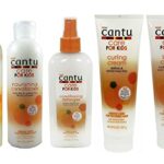 Cantu Care For kids Gentle Care Shampo+Conditioner+Detangler+Curling Cream And Custurd Set Of 5