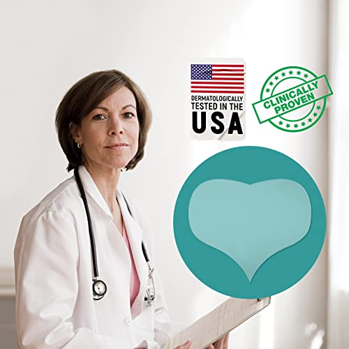 Muzooy 4 Pack Chest Wrinkle Pads, Anti Wrinkle Silicone Chest Patches, Resuable and 100% Medical Grade Décolleté Anti Wrinkle Patches, Overnight