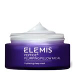 ELEMIS Peptide4 Plumping Pillow Facial, Cooling Gel Face Mask to Plump, Replenish and Rehydrate, Overnight Mask to Fight Tired, Dull Skin, Night