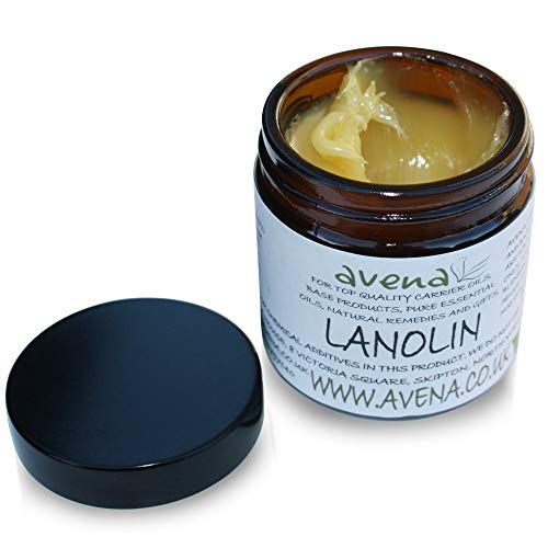 Lanolin. Adeps Lanae. 60ml Jar, use directly on the hands and feet especially for rough dry and cracked skin by Sea & Sea