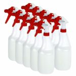 Xylo 10x Complete Pack Of 750ml Blue Coloured Hand Trigger Spray Bottles for Cleaning, Gardening and Feeding, Industrial & Domestic (Red x 10)