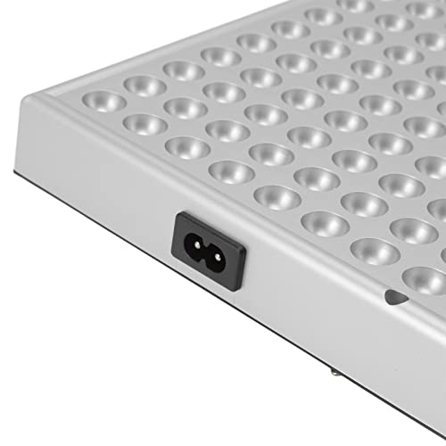 Riuulity 15W Self Skin Tanning Lamp, 460nm Full Blue Therapy Lamp, Consists of 225 All Blue LEDs, for Facial and Partial Tanning, 100‑240V