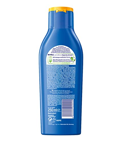 NIVEA SUN LAIT SOLAIRE SPF 20, FLACON DE 250 ML