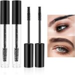Mimore 2 Pcs Brow Fix Gel, Clear Eyebrow Gel, Waterproof And Sweat-Proof Eyebrow Repair Liquid Brows Styling, Long Lasting Eyelash Fix Gel