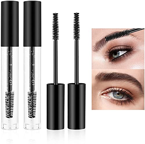 Mimore 2 Pcs Brow Fix Gel, Clear Eyebrow Gel, Waterproof And Sweat-Proof Eyebrow Repair Liquid Brows Styling, Long Lasting Eyelash Fix Gel