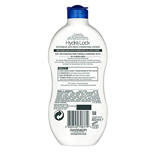 Garnier Hydralock Body Lotion Dry Skin 400 ml