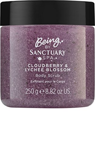 Sanctuary Spa Lily & Rose Body Scrub, No Mineral Oil, Cruelty Free & Vegan Exfoliating Body Scrub, 200ml