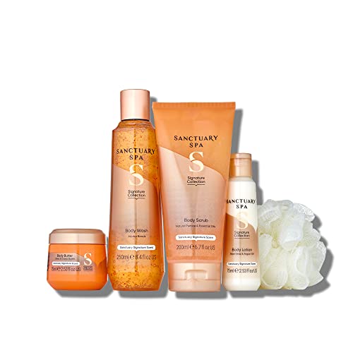 Sanctuary Spa Uplifting Moments gift Set 600 ml, Vegan Beauty gift, gifts For Women, gift For Her, Birthday gift