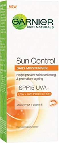 Garnier Skin Naturals Sun Control Daily Moisturiser Spf 15, 50Ml