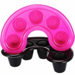 2 Pieces Nail Soak Off Bowl Acrylic Gel Soak Off Tray Manicure Nail Art Tips Bowl Nail Polish Remover Bowl for Acetone Gel Polish Remover