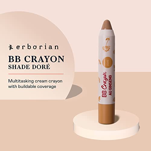 Erborian - BB Cream With Ginseng - Complexion Cream - "Baby Skin" Effect - Korean Cosmetic Treatment 5 -In -1 For SPF 20 - Clear - 40 ml