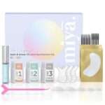 MIYA LASH 2 in 1 Lash Lift & Brow Lamination Kit | Instant Fuller Eyebrows, Eyelashes | Salon Result lasts 8 weeks | Professional LVL, Perm, Lami