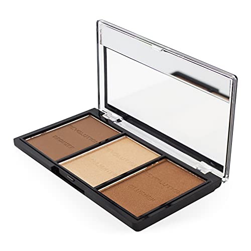 Makeup Revolution Ultra Sculpt and Contour Kit Ultra Light/Med C04, Mixed, 10.8 g (Pack of 1)