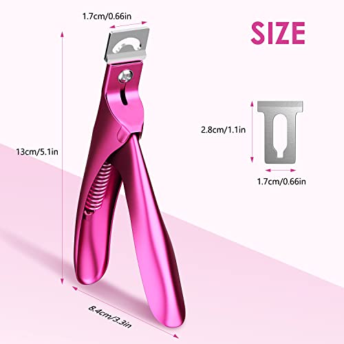 Acrylic Nail Clipper Nail Tips Cutter for Acrylic False Fake Gel Artificial Nails Manicure Pedicure Nail Care Tools Home Salon Nail Art, Nail Acc