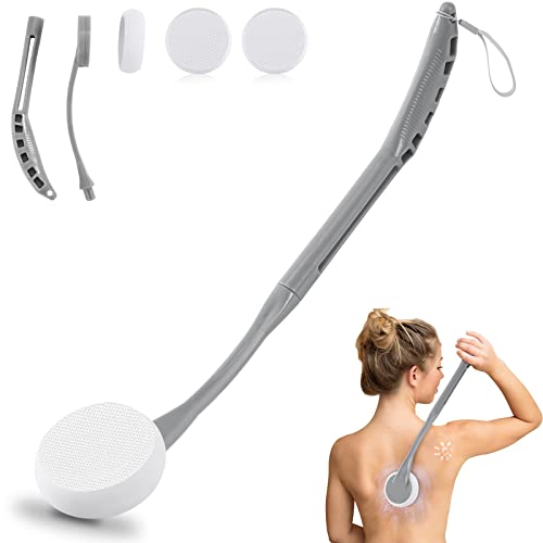 Lotion Applicator for Back, 20.5” Back Lotion Applicator, Back Lotion Applicators for Your Back, Easy Reach and Washable, Back Self Tanner Applic