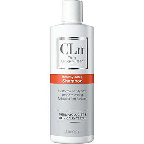 CLn Shampoo for Scalp Prone to Folliculitis, Dermatitis, Dandruff, Itchy and Flaky Scalp, 8 oz.