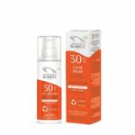 Laboratoires de Biarritz - Sun Lotion SPF 30 Alga Maris® with Organic Certificate - Face and Body - Light and Creamy Texture - 100 ml - Made in F
