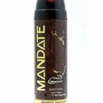 Mandate Body Spray for Men 150ml Pack of 10
