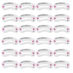 nuoshen Eyebrow Stencils,24 Pieces Eyebrow Shapeing Eyebrows Grooming Stencil Kit for Beginner Makeup
