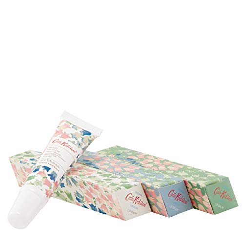 Cath Kidston Assorted Bluebells Lip Balms | Help Lips Feel Soft | Shea Butter, Ginseng Root Extract & Vitamin E | Cruelty Free & Vegan Friendly |