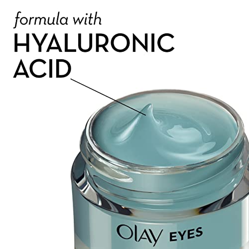 Olay Eyes Deep Hydrating Eye Gel For Tired Dehydrated Skin With Hyaluronic Acid, 15ml