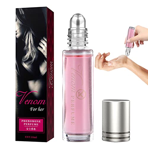 Pheromone Perfume For Unisex, Roll-On Pheromone Infused Essential Oil Perfume Cologne, Pheromones To Attract Women/Men Body Perfume Oil 10ml Conc