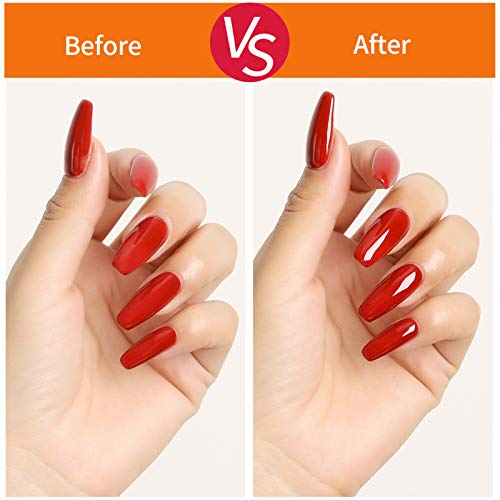 TOMICCA Dipping Top & Base Coat and Activator Large Capacity Liquid Set 2x15ml Dip Powder System Starter Kit No UV/LED Dip Manicure Set of Liquid