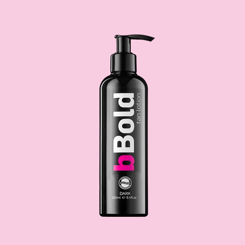 bBold Tan Lotion Dark 250ml: Fake Tan Lotion: Self Tan, Moisturising Tan enriched with Aloe Vera and Vitamin E