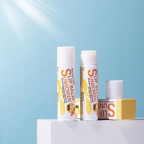 Chapstick with SPF 30 - Bum Sun SPF30 Lip Sunscreen | Travel Size Sunscreen for Lips,Soothes, and Moisturizes Lips, Sun Protection Lip Care Dosul