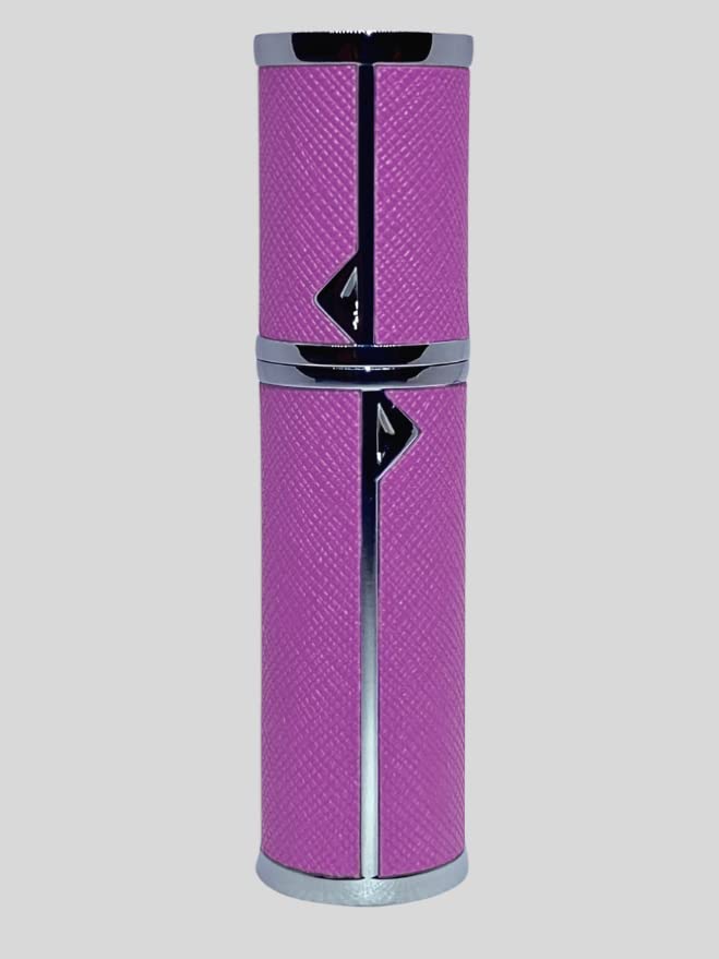 Perfume Atomiser, UK Brand, Refillable & Travel Size Perfume Bottle, Leaking Proof, Bottom Pump, Luxurious Small women and men, 5ml (Royal Purple