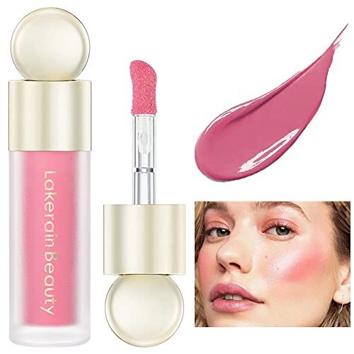 Liquid Blush - Soft Cream Liquid Blush Makeup/Lip and Cheek Blush Tint/Skin Tint Blush/Dewy Face Blush for Cheeks (#01)